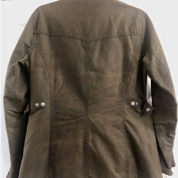 Barbour Defence Cotton Wax Jacket - Picture 2 of 7